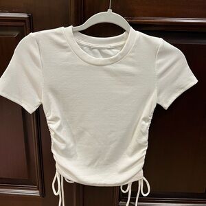 Zara white tee